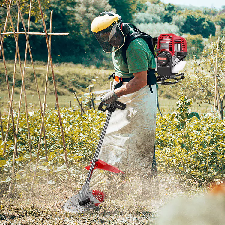 Whether the side hanging mower can be installed with weeder head